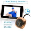 Gold 4.3" LCD Digital Doorbell Peephole Camera Viewer - 5