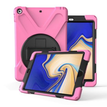 Galaxy Tab S4 10.5 T830/T835 360 Rotating Pink Protective Case - 1