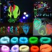 LED Light EL Wire String Rope Neon Lamp USB Control 3M (Orange) - 2