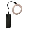 LED Light EL Wire String Rope Neon Lamp USB Control 3M (Orange) - 3