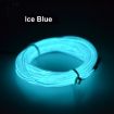 LED Light EL Wire String Rope Neon Lamp USB Control 3M (Orange) - 4