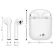 I7s Wireless Bluetooth TWS Earphone with Charging Bin Plating - 2