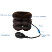 Inflatable Neck Traction Device, Head & Shoulder Pain Relief (Coffee) - 4