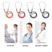 Double-Sided Cardiology Stethoscope, Yellow, Aluminium Chestpiece - 4