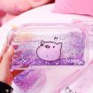 Dark Blue Mermaid Cute PVC Pig Pencil Case - Transparent & Colorful - 5