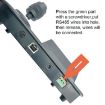 JSK-8003C PTZ Camera Keyboard 4 Axis Rocker Ball (US Plug) - 6