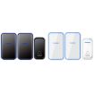 CACAZI A68-2 Wireless Doorbell, UK Plug, Black, One to Two System - 2