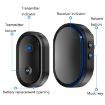 CACAZI A99 Smart Doorbell & Elderly Pager, UK Plug (Black Gold) - 5