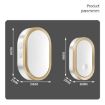 CACAZI A99 Smart Doorbell & Elderly Pager, UK Plug (Black Gold) - 6