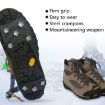 Ice Claw Non-slip Shoe Covers 8 Teeth, Size L40-44 (Black) - 4