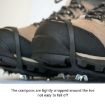Ice Claw Non-slip Shoe Covers 8 Teeth, Size L40-44 (Black) - 5