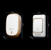 CACAZI K01 Wireless Doorbell with US/EU/UK Plug, Random Color - 4