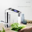 Digital Hot Water Faucet Heater, Instant Hot/Cold, EU Plug (White) - 2