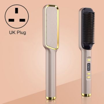 ZF-888 60W Electric Curling Comb for Straight/Curly Hair UK Plug - 1