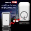CACAZI W-899 Wireless Remote Control Doorbell, US Plug Style - 4