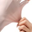 Half Finger Ice Silk Ladies Sunscreen Gloves, Linked Finger (Blue) - 4