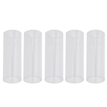 5PCS Transparent 60mm Acrylic Guitar Slide Tube Folk Block - 1