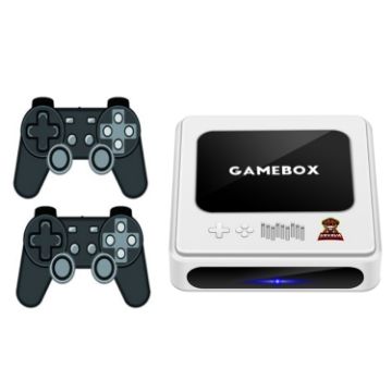 GD10 64G 4K HD TV Console with 30000+ Games AU Plug (White) - 1