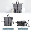 Rhinowalk X2002 Bicycle Pannier Bag Shoulder Messenger Full-gray - 3