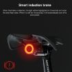 MEROCA MX2 Smart Sensor Brake Light, USB, Gold Pink Seat Install - 5