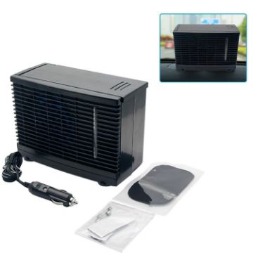 24V Truck Air Conditioner Fan Water Cooler Car Cooling Fan - 1