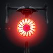 Titanium USB Bicycle Smart Sensor Brake & Tail Warning Light - 6