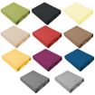 Brown Lazy Sofa Bean Bag Chair Cover, 70x80cm Fabric - 2