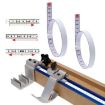 3m Self-adhesive Sticky Steel Ruler with Middle Point Measurement - 6