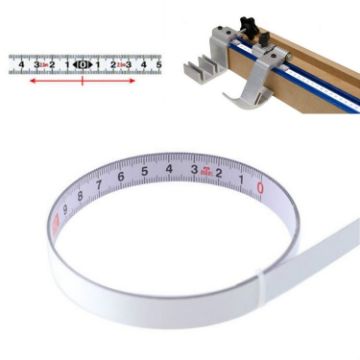 5m Self-Adhesive Sticky Scale Steel Ruler with Glue Tape Measure - 1