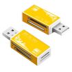 Blue Multi-in-1 SD Card Reader for Pro Duo, Micro SD, TF, MMC, MS - 2