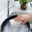 White Natural Loofah Bath & Body Sponge Scrubber - Large 12.5cm - 6
