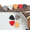 Ukulele Guitar Wool Felt Picks Set - 10 PCS (Red) - 2