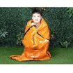Emergency Outdoor Sleeping Bag for Disaster Relief (Orange) - 2