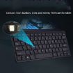 Rose Gold USB Mini Wireless Keyboard Mouse Set for Notebook/Desktop - 4