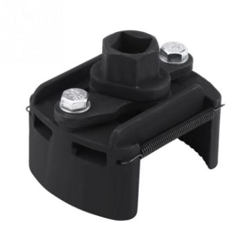 Universal 60mm-80mm Cast Steel Adjustable 2 Jaw Oil Filter Wrench - 1