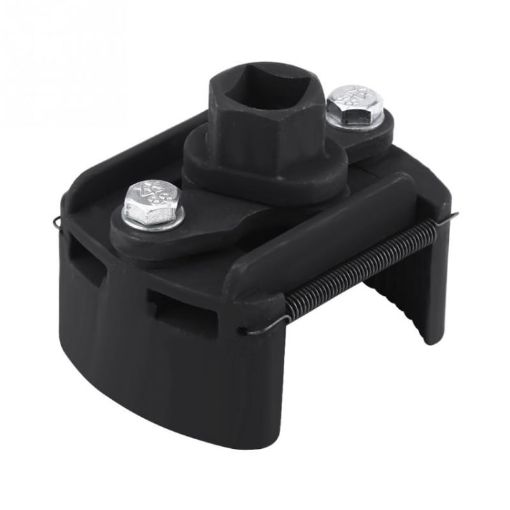 Universal 60mm-80mm Cast Steel Adjustable 2 Jaw Oil Filter Wrench - 1