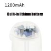M08 Cartoon Space Capsule Car Pet Humidifier - White - 4