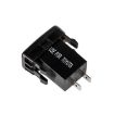 Original Hole Dual USB Car Charger for Toyota (FTWU Blue Light) - 4