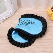 Pink Comfortable Imitation Silk Satin Personalized Travel Sleep Mask - 4