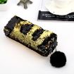 Reversible Sequin Pencil Case - Blue+Pink, Big School Gift Bag - 3