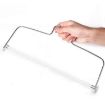 Stainless Steel Adjustable Double Wire Cake Cutter Leveler Tool - 4