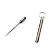 Portable Titanium Alloy Toothpick Holder with Non-Disposable Picks - 3