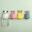 Cartoon Tiger Bathroom Paste Wall-Mounted Shelf Toothbrush Holder - 6