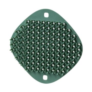 Multifunctional Silicone Cleaning Brush Pair - Bamboo Green Scouring Pad - 1