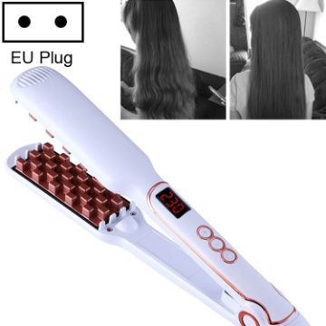 Ceramic Tourmaline Hair Styling Iron for Long & Short Hair (White Gold) - 1