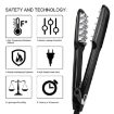 Ceramic Tourmaline Hair Styling Iron for Long & Short Hair (White Gold) - 5