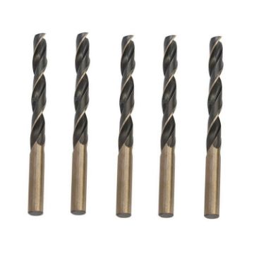 5 PCS 13.5mm High-Speed Steel 4341 Black Yellow Twist Drill - 1