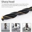 5 PCS 13.5mm High-Speed Steel 4341 Black Yellow Twist Drill - 3