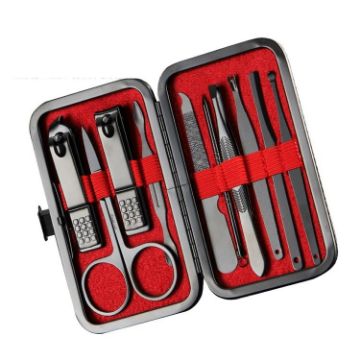 Red Beauty Nail Clippers Manicure Tool - 1