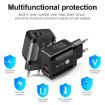 18W PD + QC 3.0 Fast Charger with LED Indicator (EU Plug Black) - 6